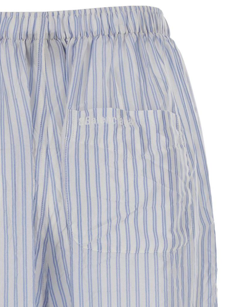 Balenciaga Balenciaga Striped Elastic Waist Pants 4
