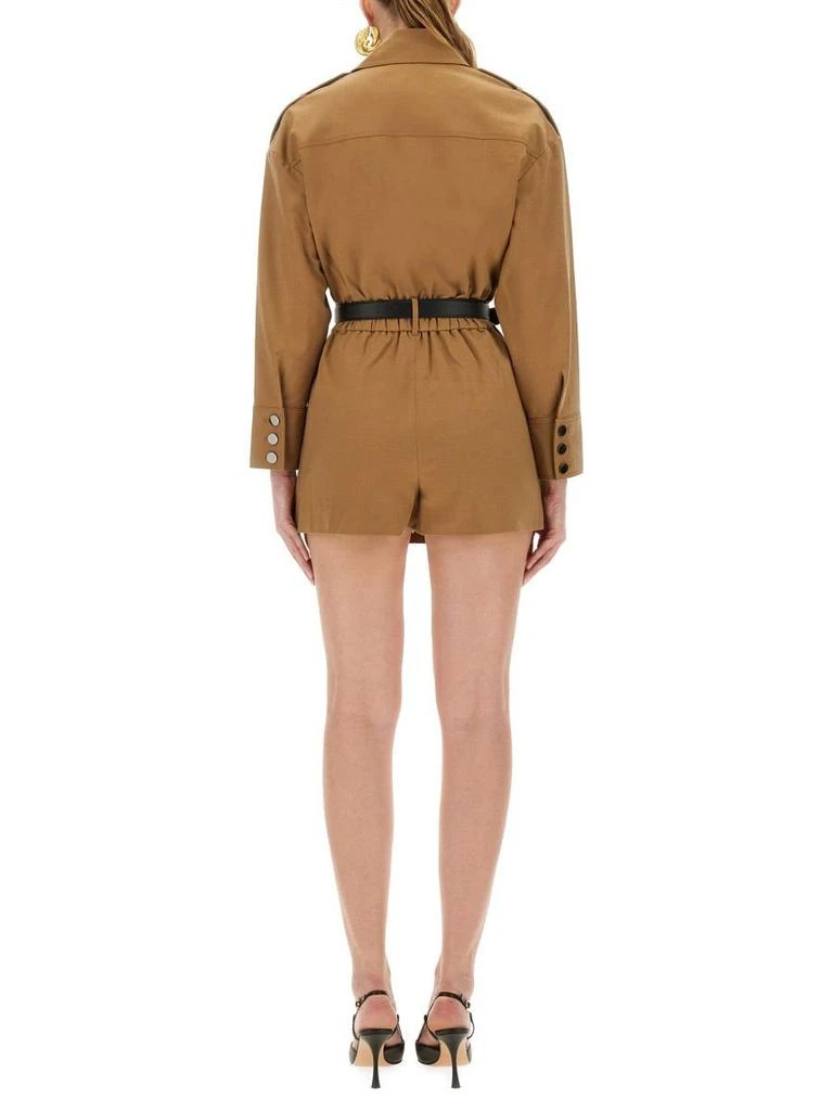 Self-Portrait Twill Playsuit – On Sale Now with Up to 41% Off