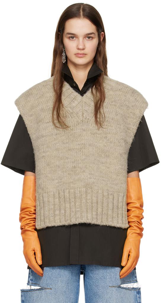 STUSSY】LOOSE KNIT LINEN VEST / STONE M LOOSE KNIT LINEN VEST STONE | BODEGA – Bodega