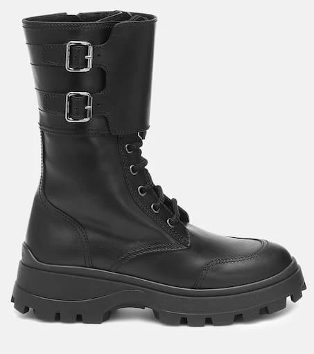 Miu Miu Leather combat boots 5