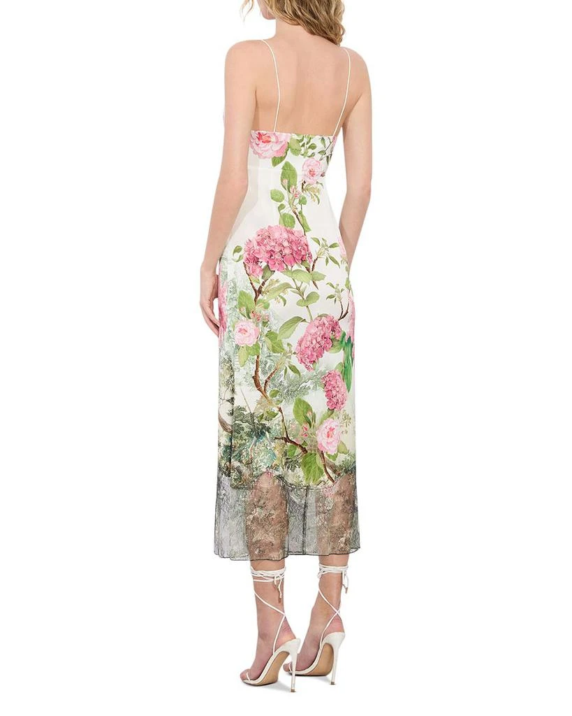 Alice + Olivia Julietta Cutaway Lace Trim Dress 2