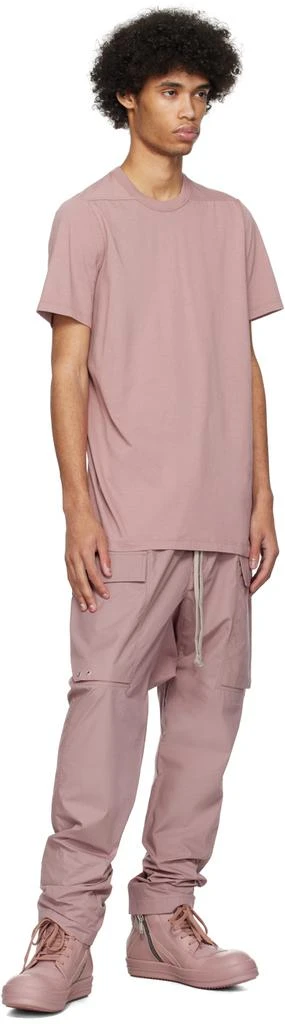 Rick Owens Pink Geobasket Sneakers 5