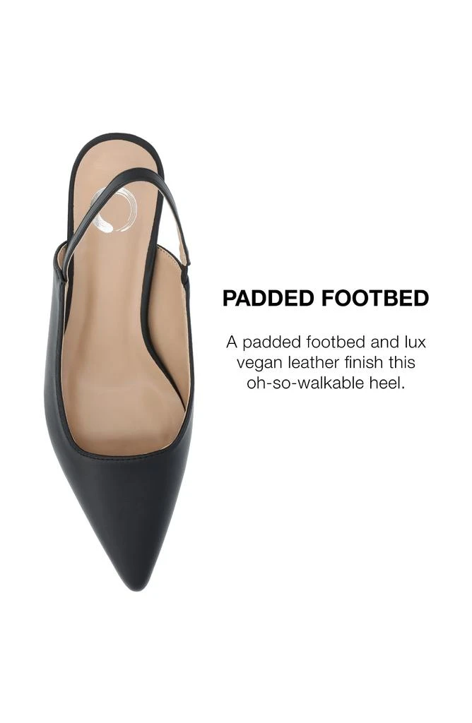 Journee Collection Paulina Slingback Pump 8
