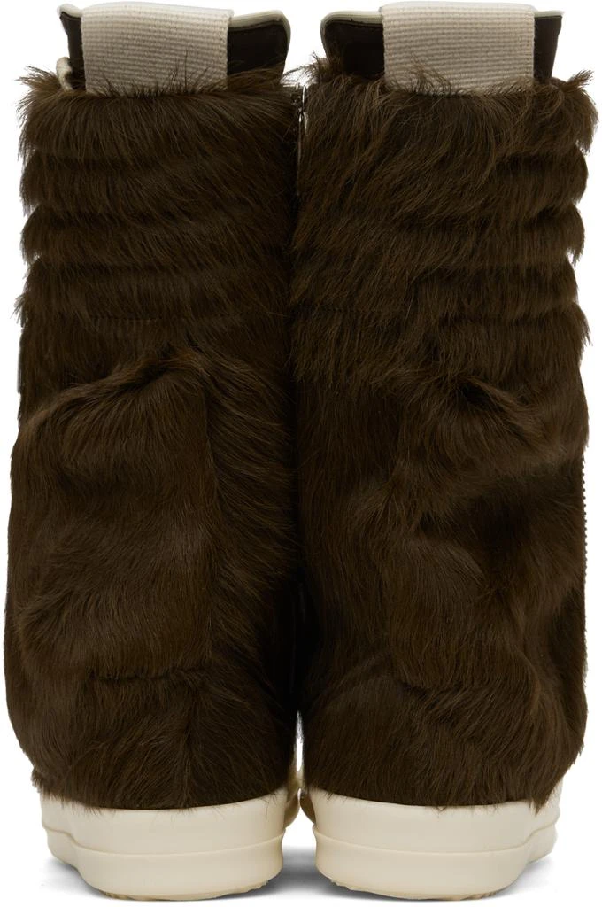 Rick Owens Brown Cargobasket Sneakers 2