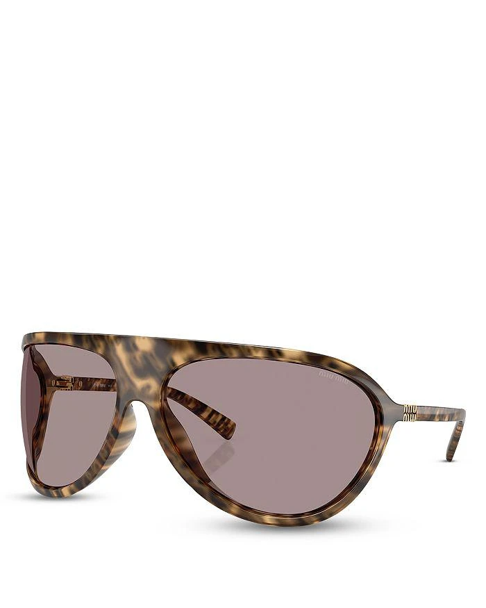 Miu Miu Wraparound Sunglasses, 75mm 1