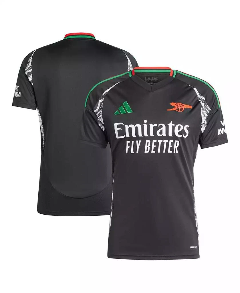 Adidas Men's Black Arsenal 2024/25 Away Replica Jersey 1