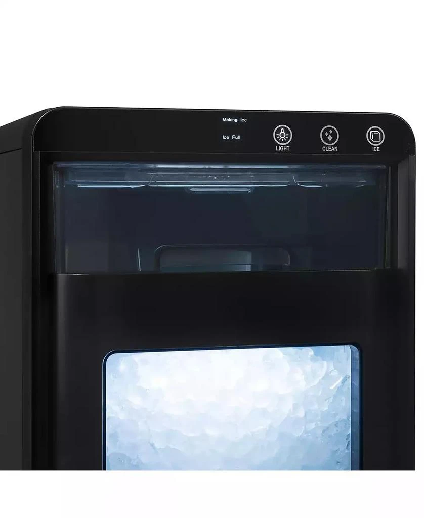 Newair Nugget Ice Maker Countertop, 44 lbs in 24 hours Ice Machine Nugget, Self Cleaning Ice Maker in Black Stainless Steel, Perfect for Home Bar, Kitchen Countertop, RV, Home Office 6
