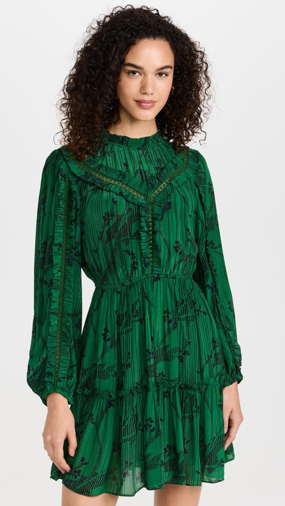 Sea Sunniva Print Long Sleeve Dress