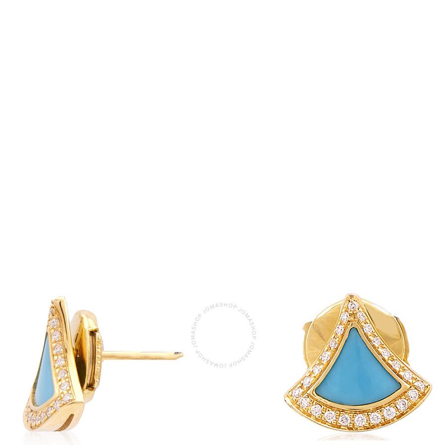 BVLGARI Divas Dream 18 Kt Yellow Gold Earrings