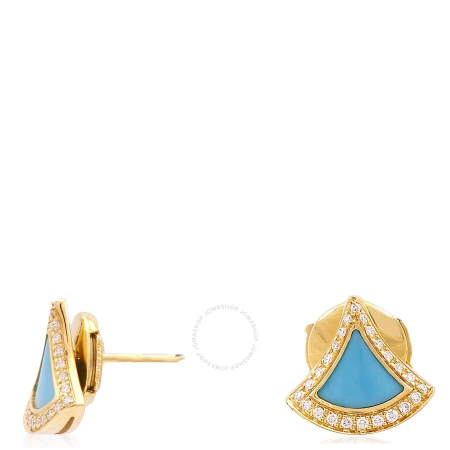 BVLGARI Divas Dream 18 Kt Yellow Gold Earrings 2