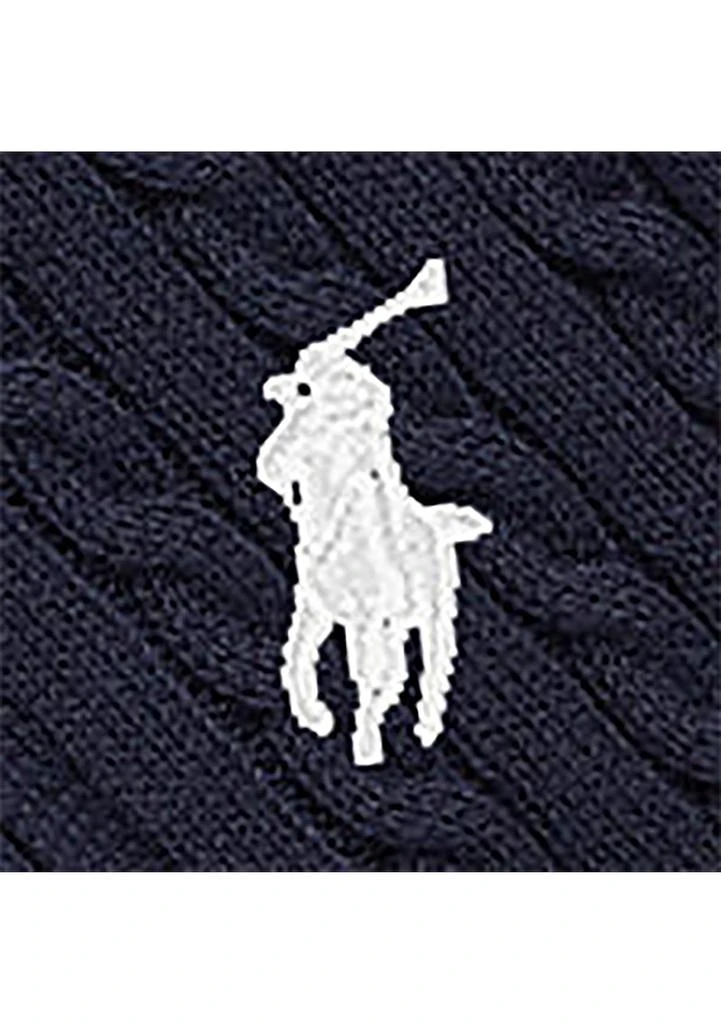 Ralph Lauren Girls 2-6x Mini-Cable Cotton Full-Zip Hoodie 3