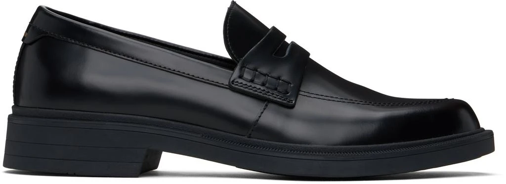 Hugo Boss Black Leather Penny Loafers 1