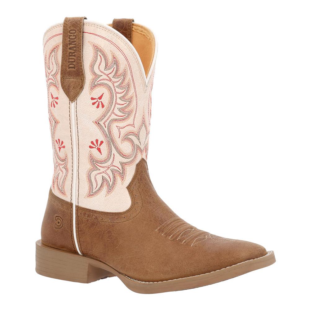 Durango Shyloh Embroidered Square Toe Cowboy Boots
