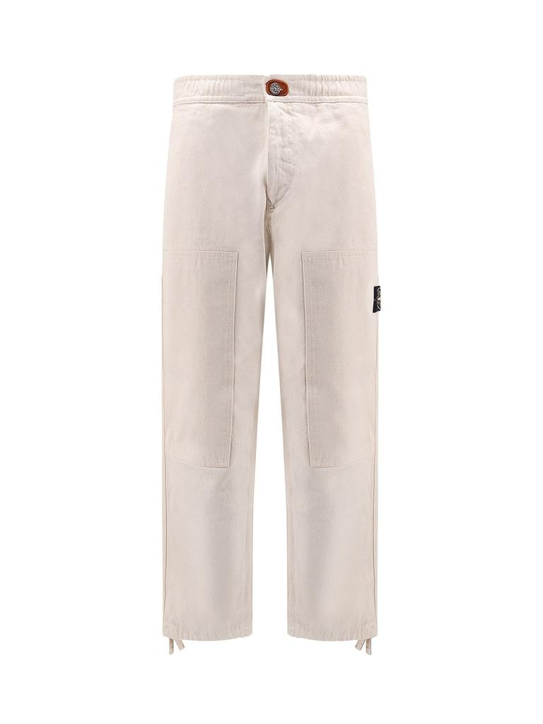 Stone Island Gray 30601 Panama Cotton 'OLD' Effect Cargo
