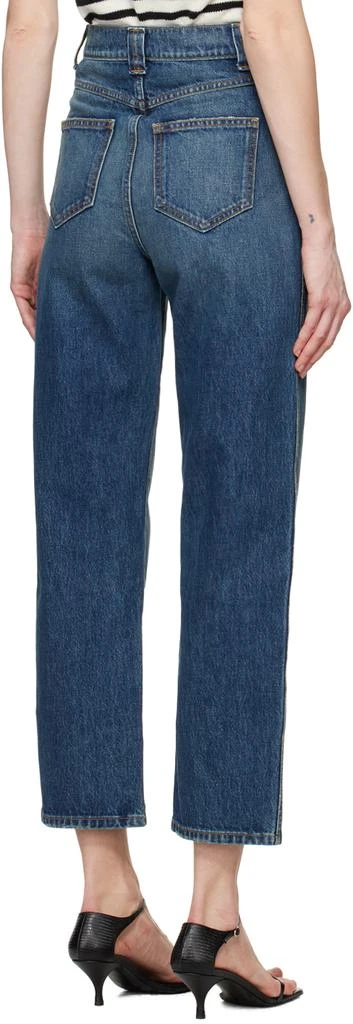 Khaite Navy 'The Shalbi' Jeans 3