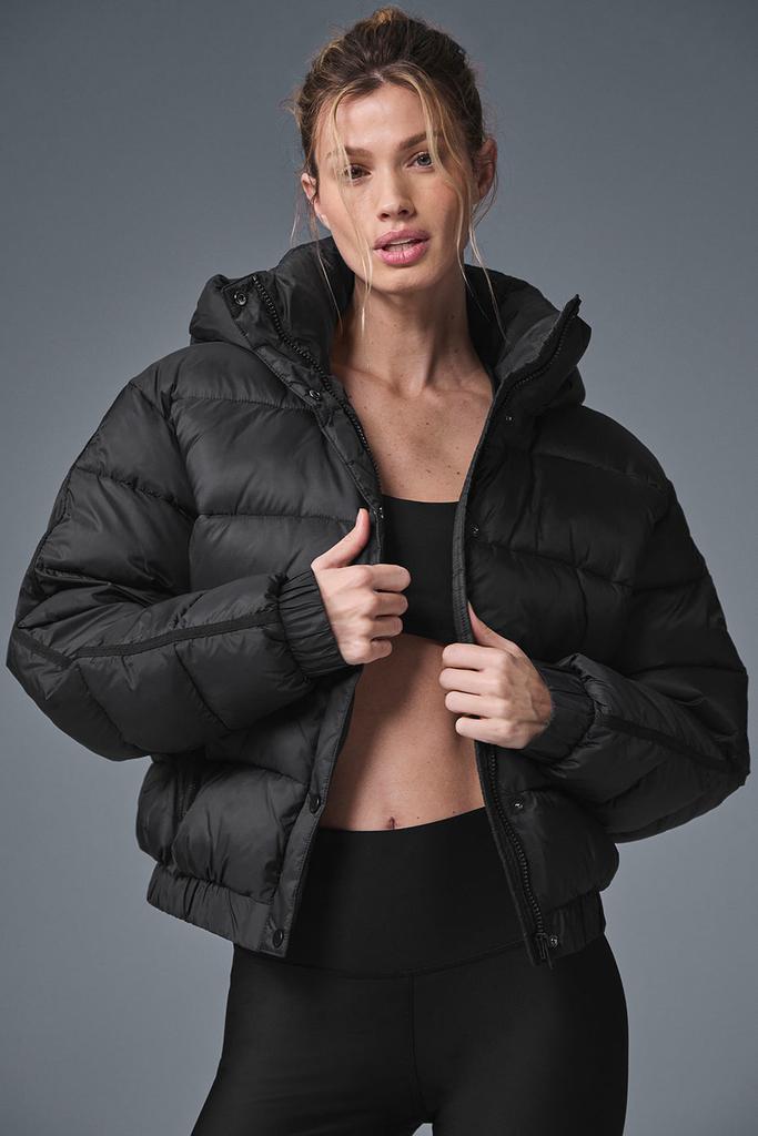 Alo Aspen Love Puffer Jacket - Black