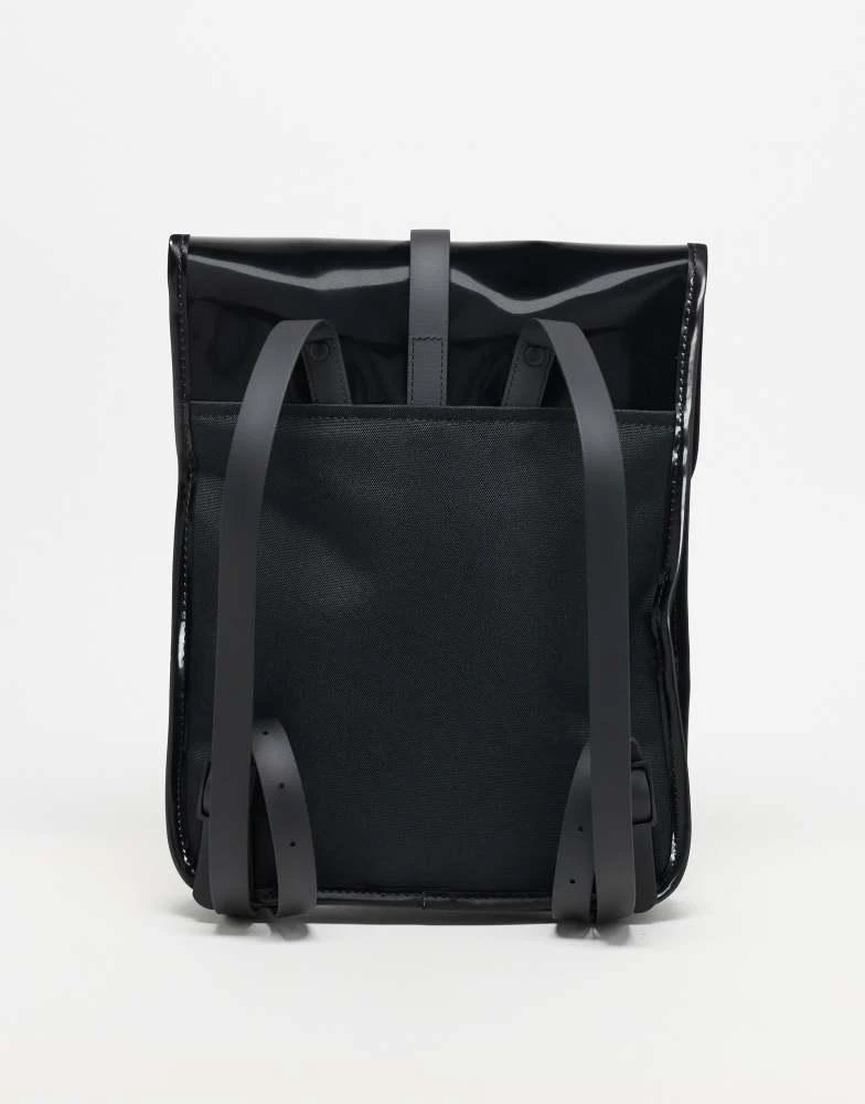 RAINS Rains 13010 waterproof backpack micro in black 3