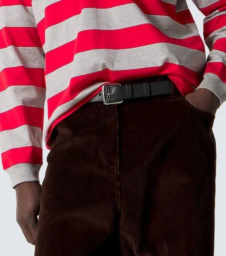 Miu Miu Logo leather belt 2