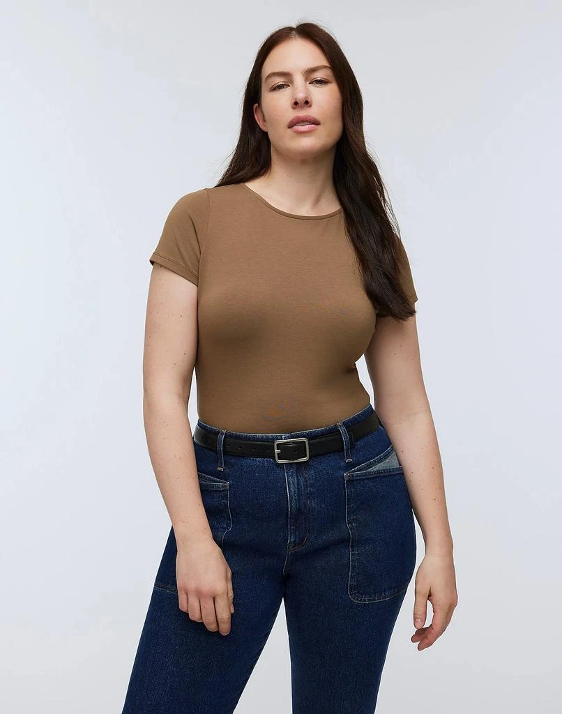 Madewell Crewneck Thong Bodysuit 2