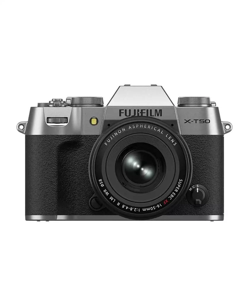 Fujifilm X-T50 Mirrorless Camera with XF 16-50mm f/2.8-4.8 R LM WR Lens, Bundle with Li-Ion Battery, 64GB SDXC Memory Card and 58mm Filter Kit 2