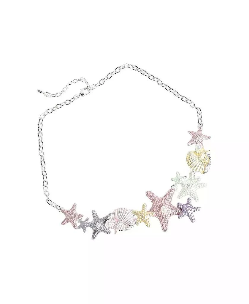 SOHI Metallic Starfish Necklace