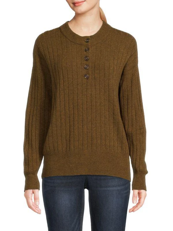 Madewell Bowden Henley Sweater 1