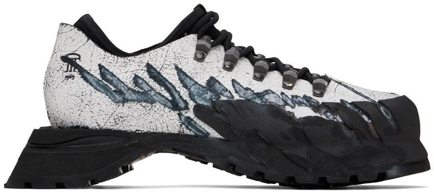 Demon White & Black Poyana Boots 1