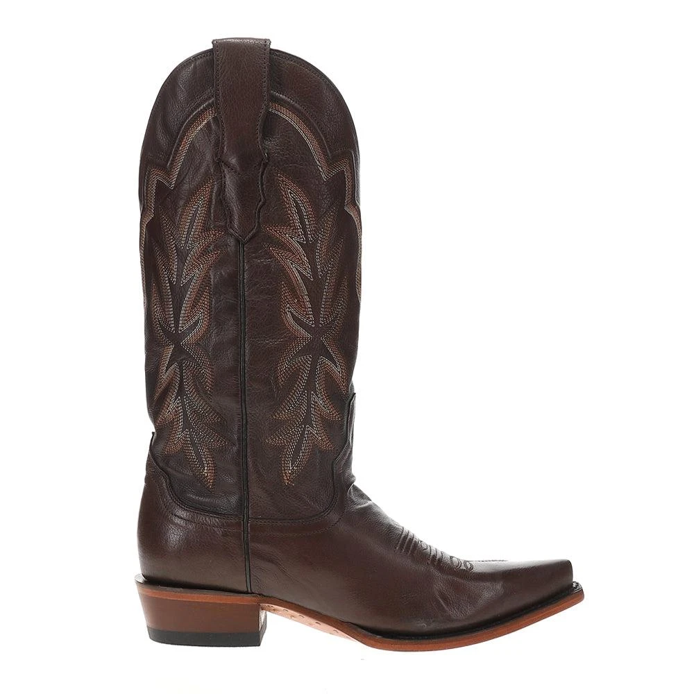 STETSON Casey Embroidered Snip Toe Cowboy Boots 1