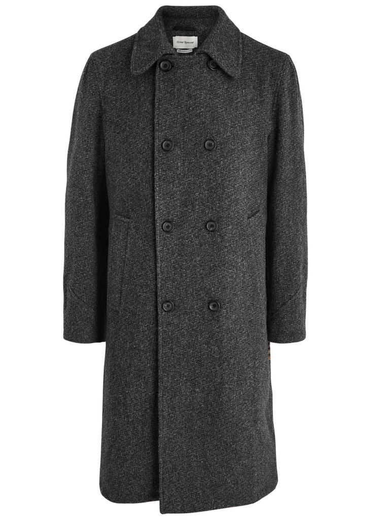 Oliver Spencer Big double-breasted wool coat