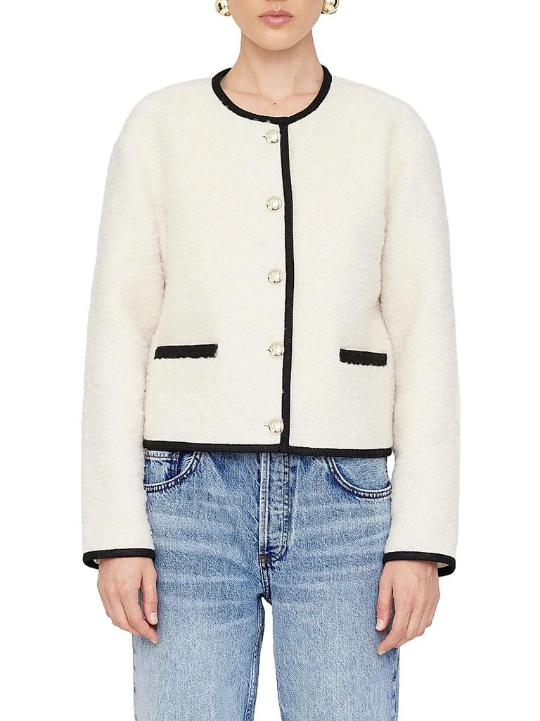 ANINE BING Logan Wool-Blend Jacket 3