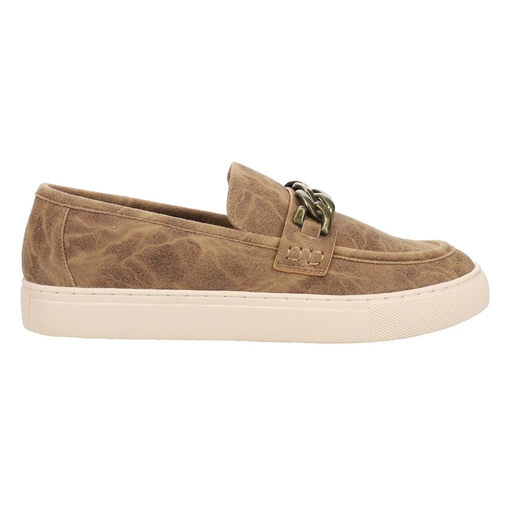 Corkys Chain Reaction Metallic Slip On Loafers 1