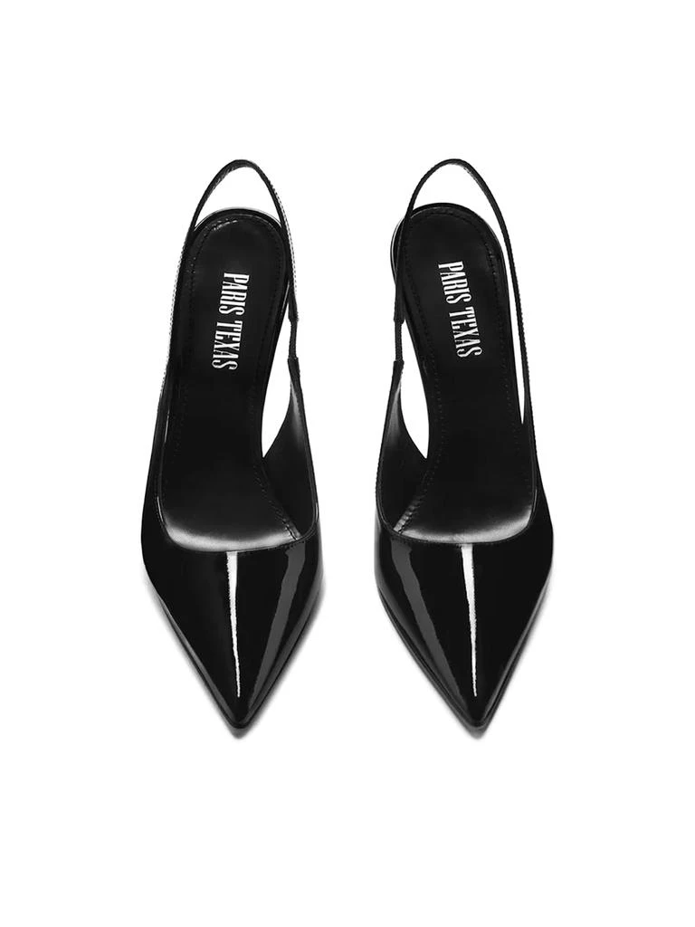 Paris Texas Black Patent Leather Lidia Slingback 3