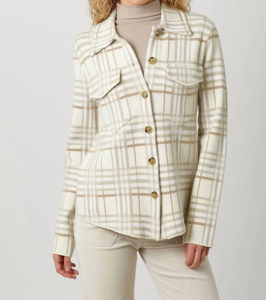 mystree Mystree - Plaid 
Proper Sweater Jacket 2