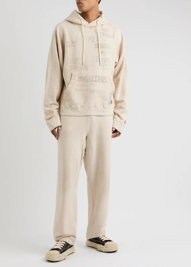 Maison MIHARA YASUHIRO Distressed cotton sweatpants  4