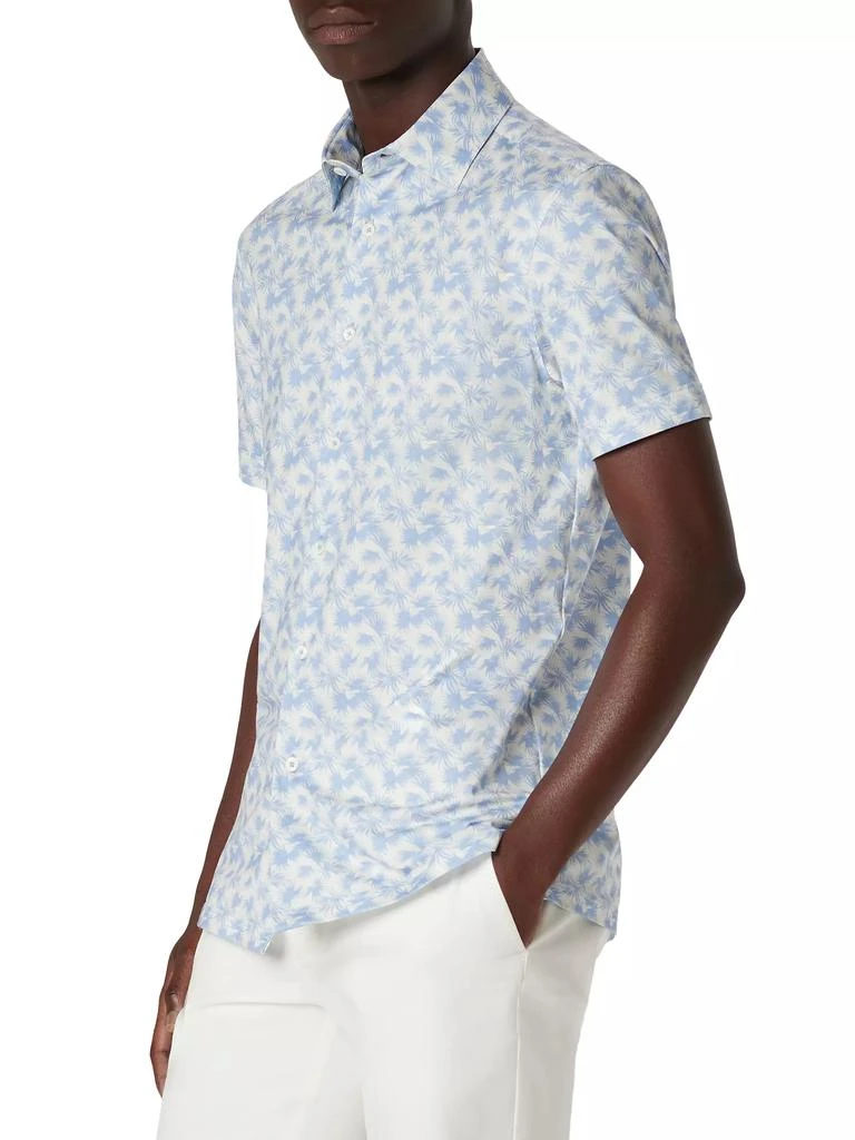 BUGATCHI OoohCotton® Milo Abstract Shirt 4