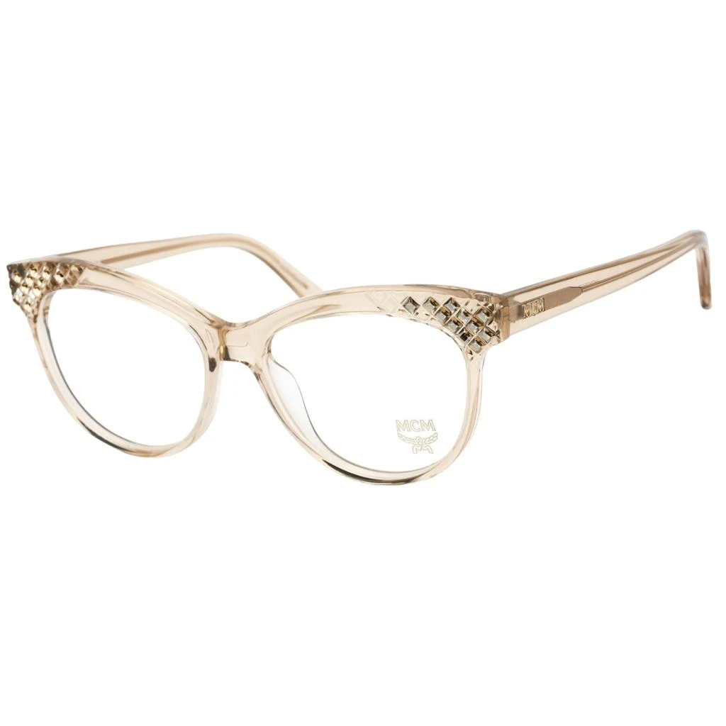 MCM MCM Women's Eyeglasses - Clear Lens Champagne Cat Eye Shape Frame | MCM2643R 237 1