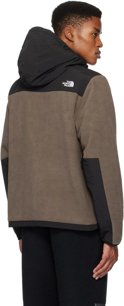 The North Face Black & Brown Retro Denali Hoodie 3