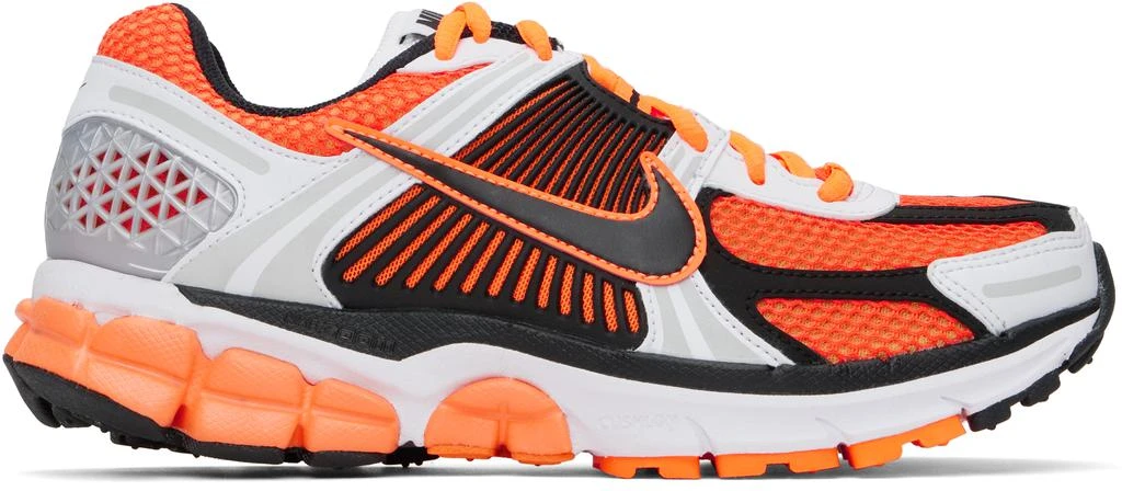 NIKE Orange & White Zoom Vomero 5 Sneakers 1