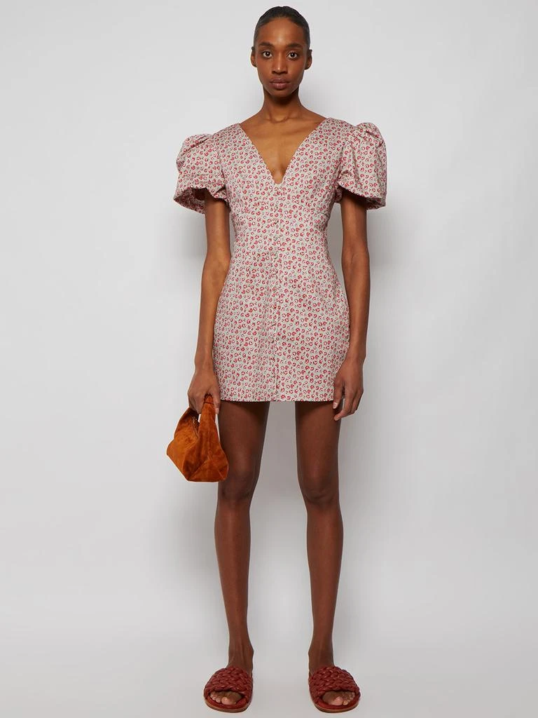 LHD Pedra Bonita Dress Rose Print 4