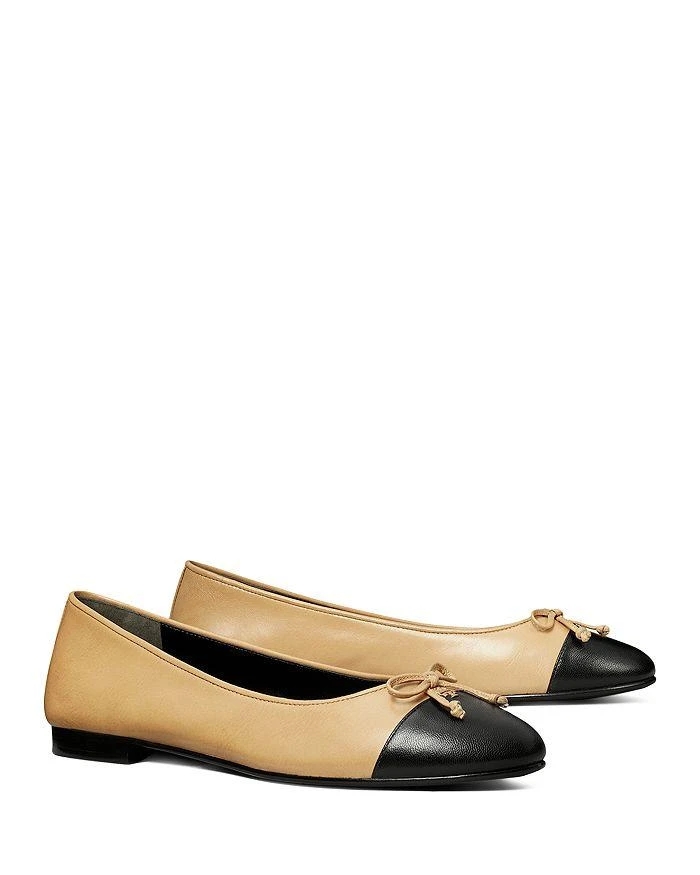 Tory Burch Women's Bow Logo Slip On Ballet Flats 1