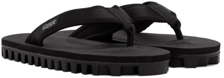Suicoke Black Jono Flip Flops 4