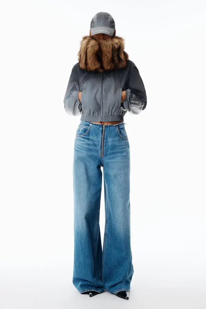 Alexander Wang Surge Wide Leg Jean