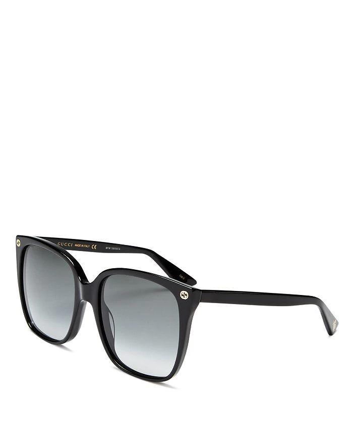 Gucci Square Sunglasses, 57mm 6