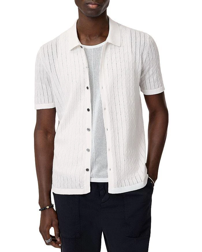 john varvatos white dress shirt HENDRIX DRESS SHIRT