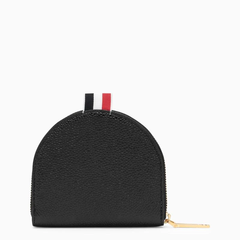 Thom Browne Black leather coin purse 3