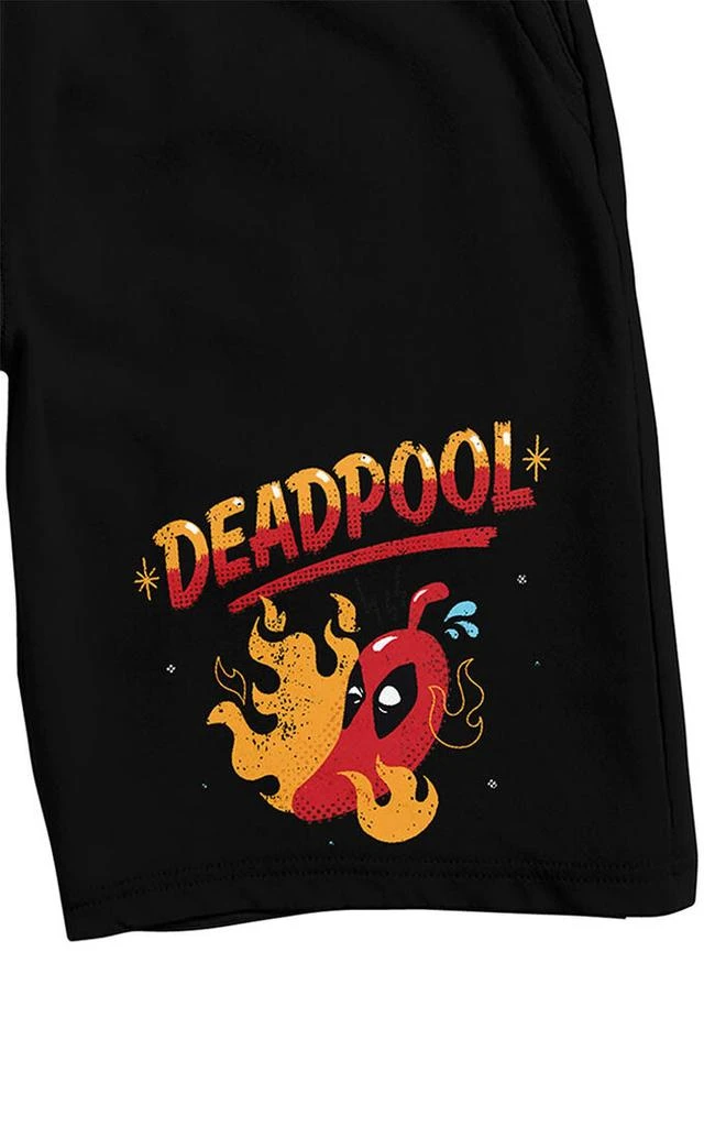 null Deadpool Hot Pepper Sweat Shorts 2