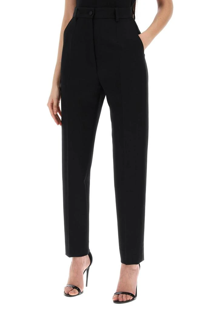 Dolce & Gabbana wool gabardine cigarette pants. 4