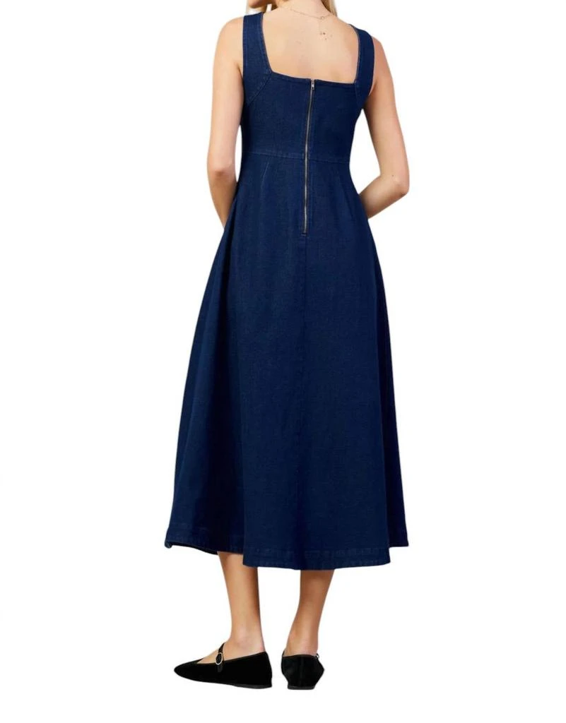 Skies Are Blue Skies Are Blue - Denim Maxi Dress 3
