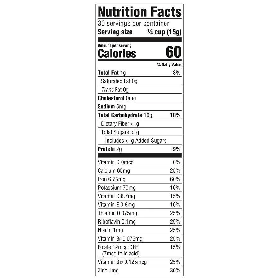 Gerber 1st Foods Grain and Grow Oatmeal 4