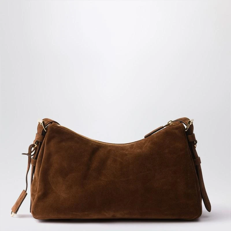 Prada Prada Aimée medium bag in Cocoa suede 4